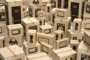 Black Friday 2022: Caixas de eletrodomésticos e eletrônicos.